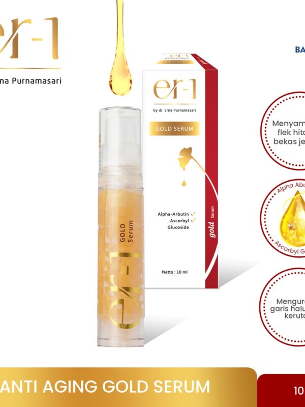 er-1 Gold Serum – Serum Anti Aging - by dr. Erna Purnamasari